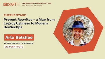 Prevent Rewrites - a Map from Legacy Ugliness to Modern DevSecOps - Arlo Belshee | Craft Conf 2024