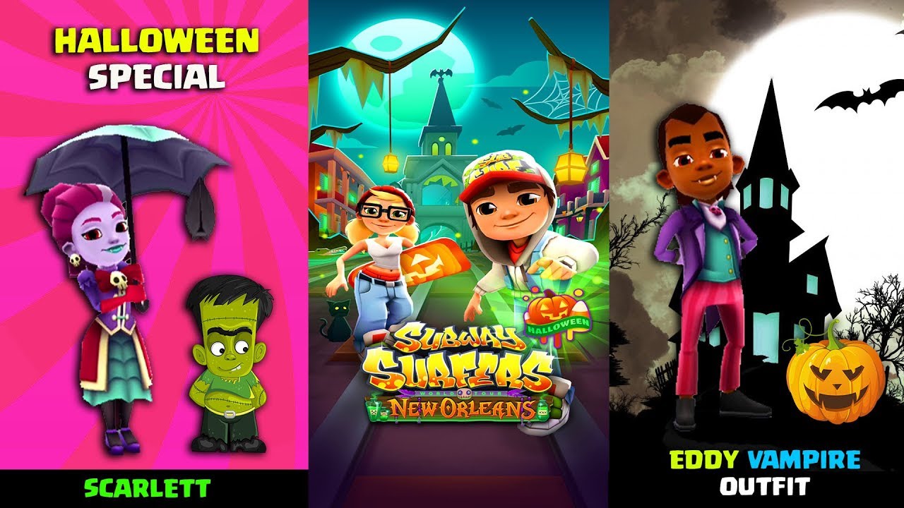 Subway Surfers 1.94 New Orleans especial halloween