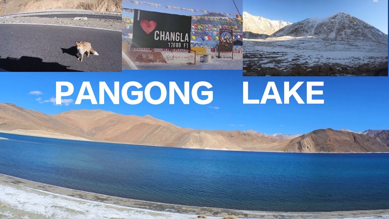 Pangong Lake    Changla Pass  Diskit to Pangong Lake