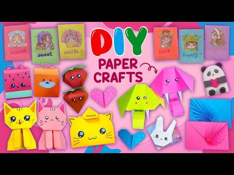 15 AMAZING DIY PAPER CRAFTS - Funny Ideas, School Supplies, Fidget Toys ...