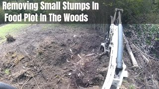 Clearing Stumps In Small Food Plot For Deer by Worlds Okayest Farmer 141 views 7 months ago 7 minutes, 53 seconds