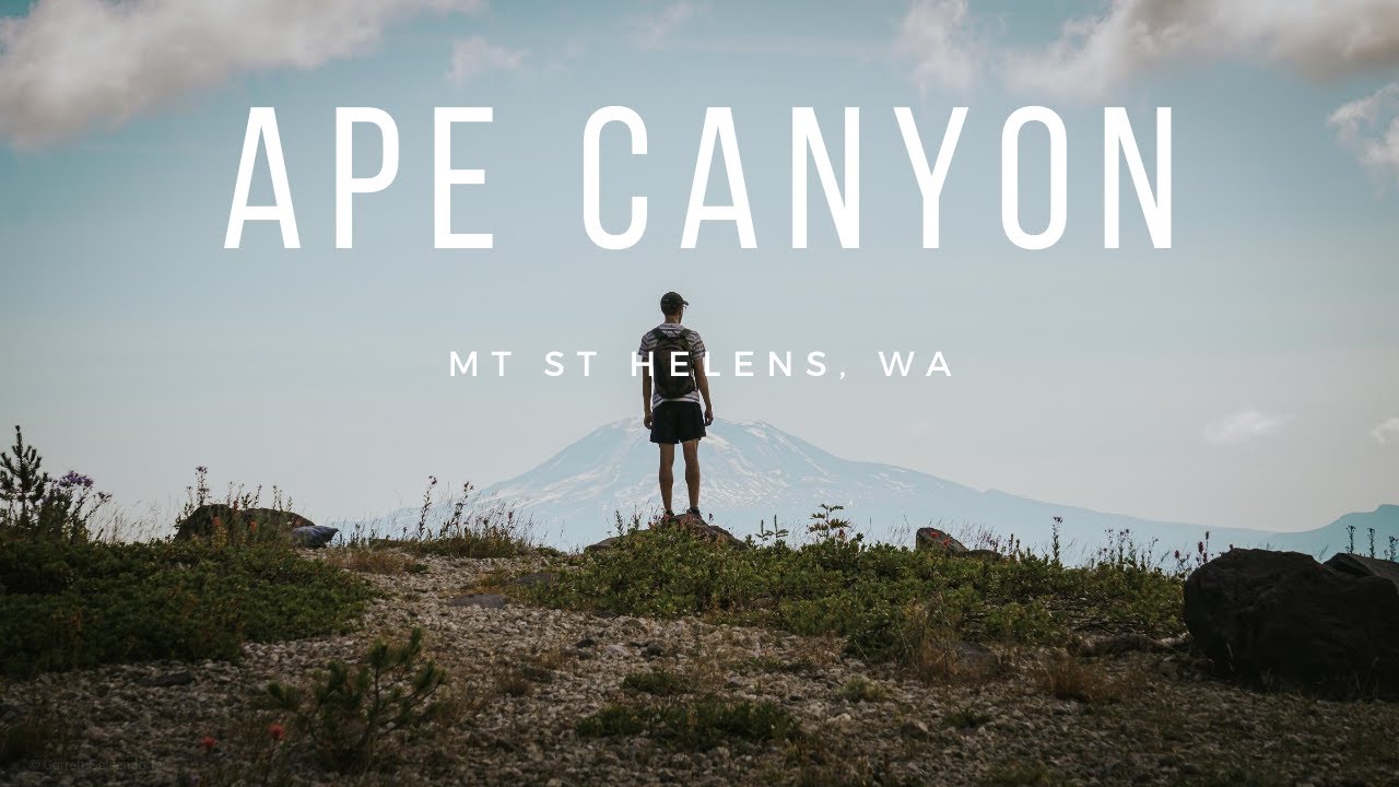 Ape Canyon Trail Hike at Mt St Helens Washington