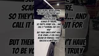 Stop letting other people’s fear decide your future!  #automobile #entrepreneur #business #detailing