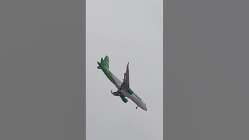 Thumbnail of detik-detik pesawat Citilink saat mau landing bandara Soekarnohatta #shorts