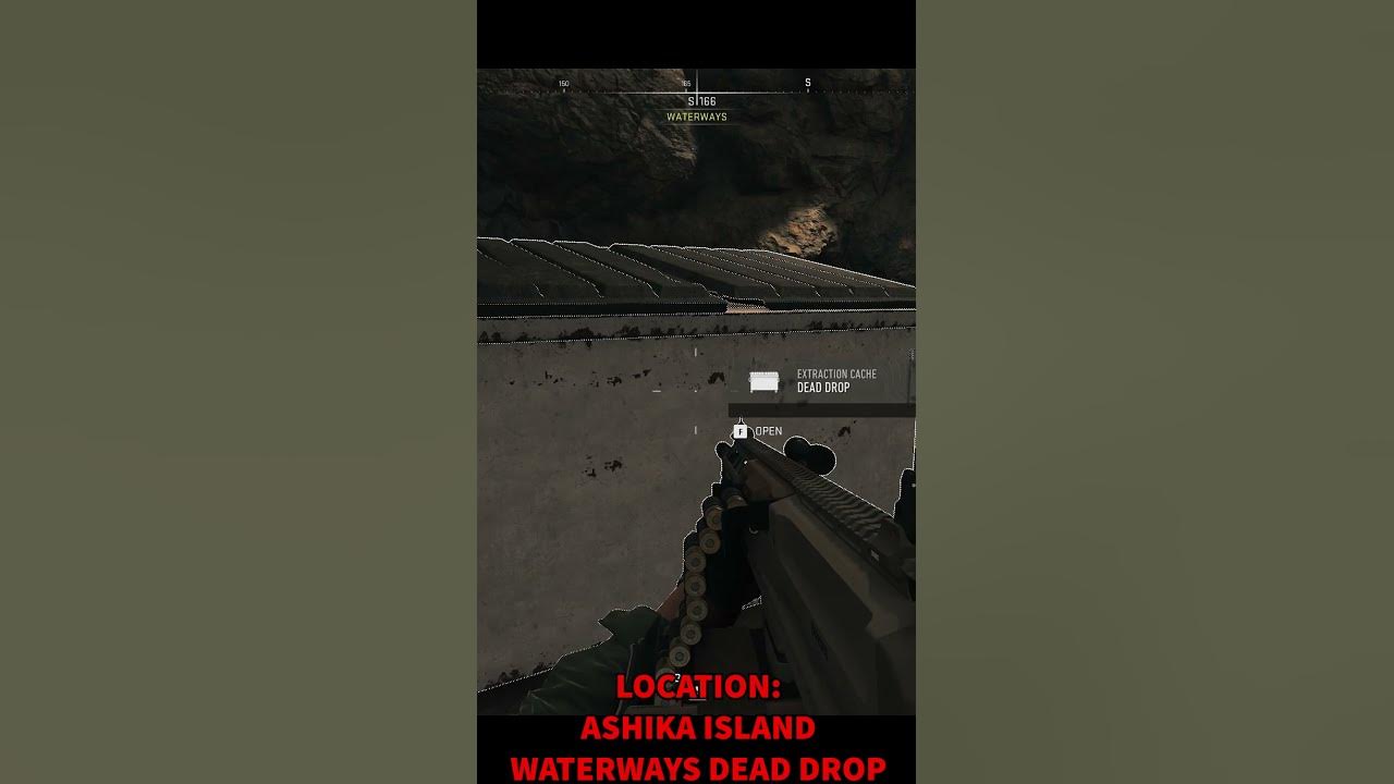 COD DMZ ASHIKA ISLAND WATERWAYS DEAD DROP LOCATION YouTube