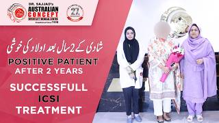 ICSI Success Story at Lahore IVF Center | 2 Years of Infertility Successfully Treated