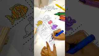Animal Coloring Page for Kids (Psalm 104:10-18) (FREE DOWNLOAD)