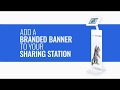 Brand your sharing station