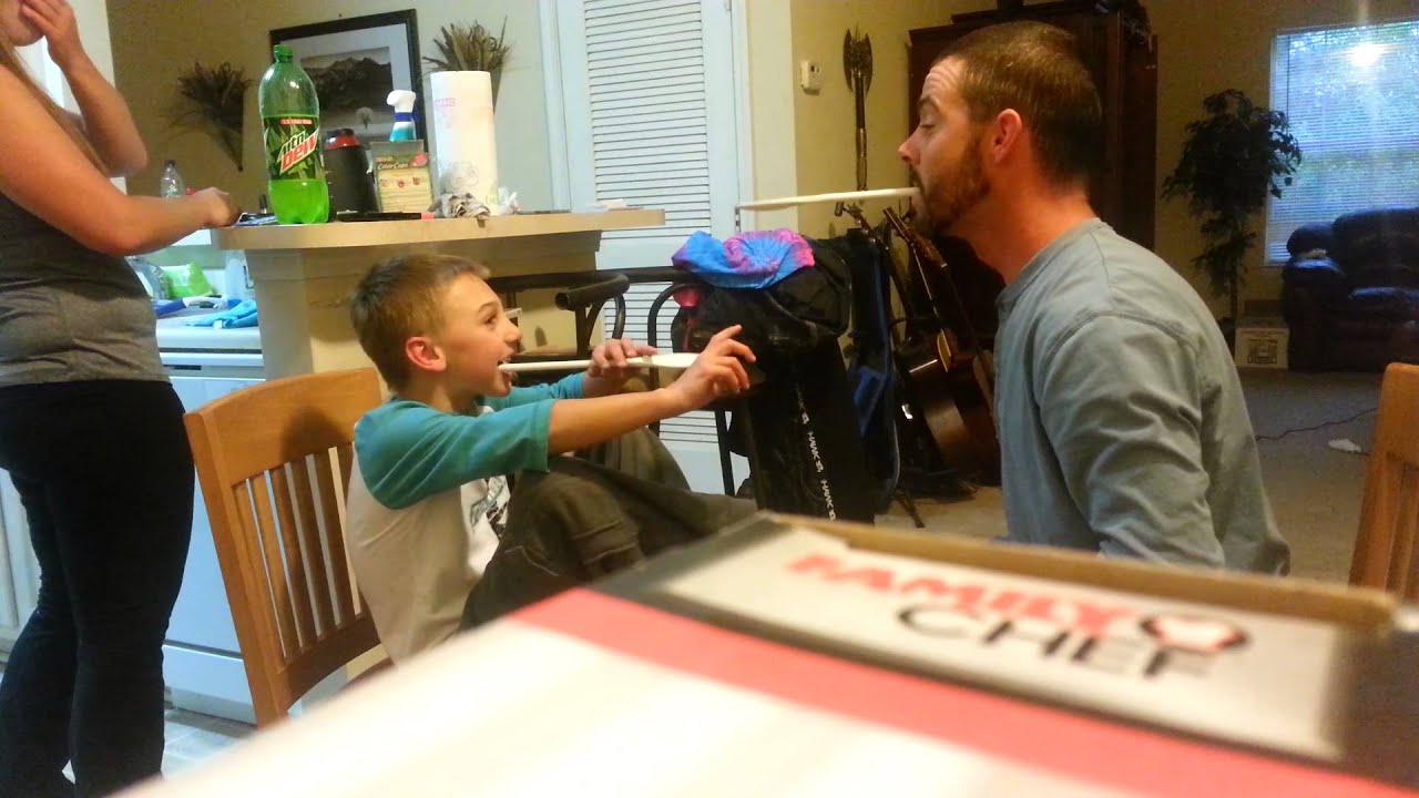 Spoon prank on kids YouTube