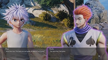 Jump Force PC - Gon and Killua Showdown with Hisoka Gameplay 1080p 60 FPS
