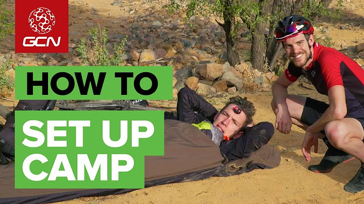 GCN Goes Bikepacking | How To Set Up Camp