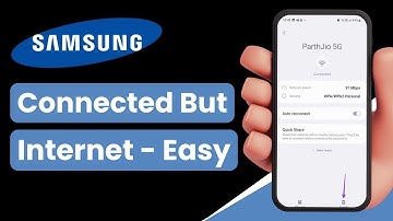 WiFi Connected But No Internet on Samsung Android Phone - Fix