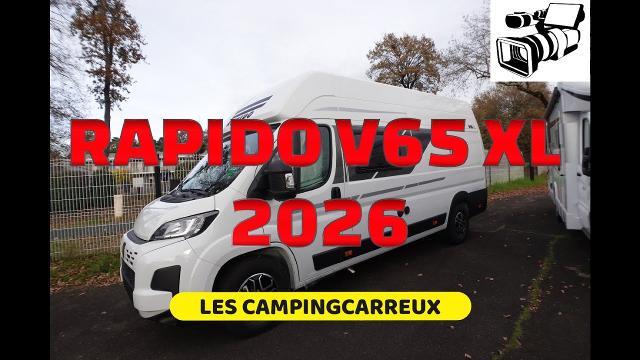 Présentation du RAPIDO V65XL 2026