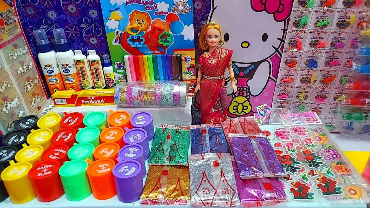 Slime வாங்கலயோ Slime u / Ultimate Barbie கடையில Slime வாங்க போறோம்