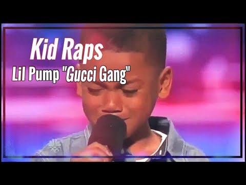 Kid Raps Lil Pump "Gucci Gang" On Americas Got Talent! Hilarious
