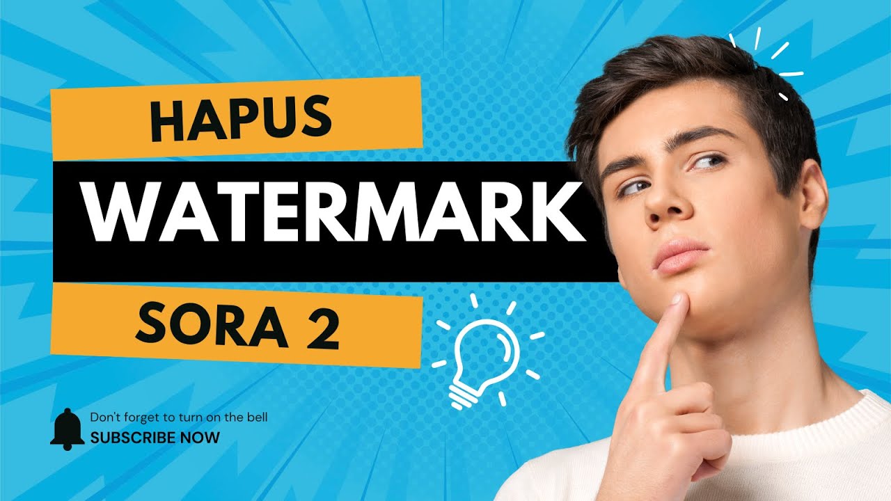 Hapus WaterMark Sora AI
