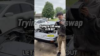 Rotary swapping an RX7? #shorts