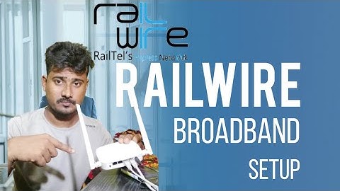 Railwire Broadband Setup !! How Connection Broadband On Your Home Plan #TechLipu @TechLipu