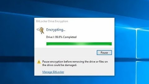 BitLocker drive encryption  - how to lock and unlock volume