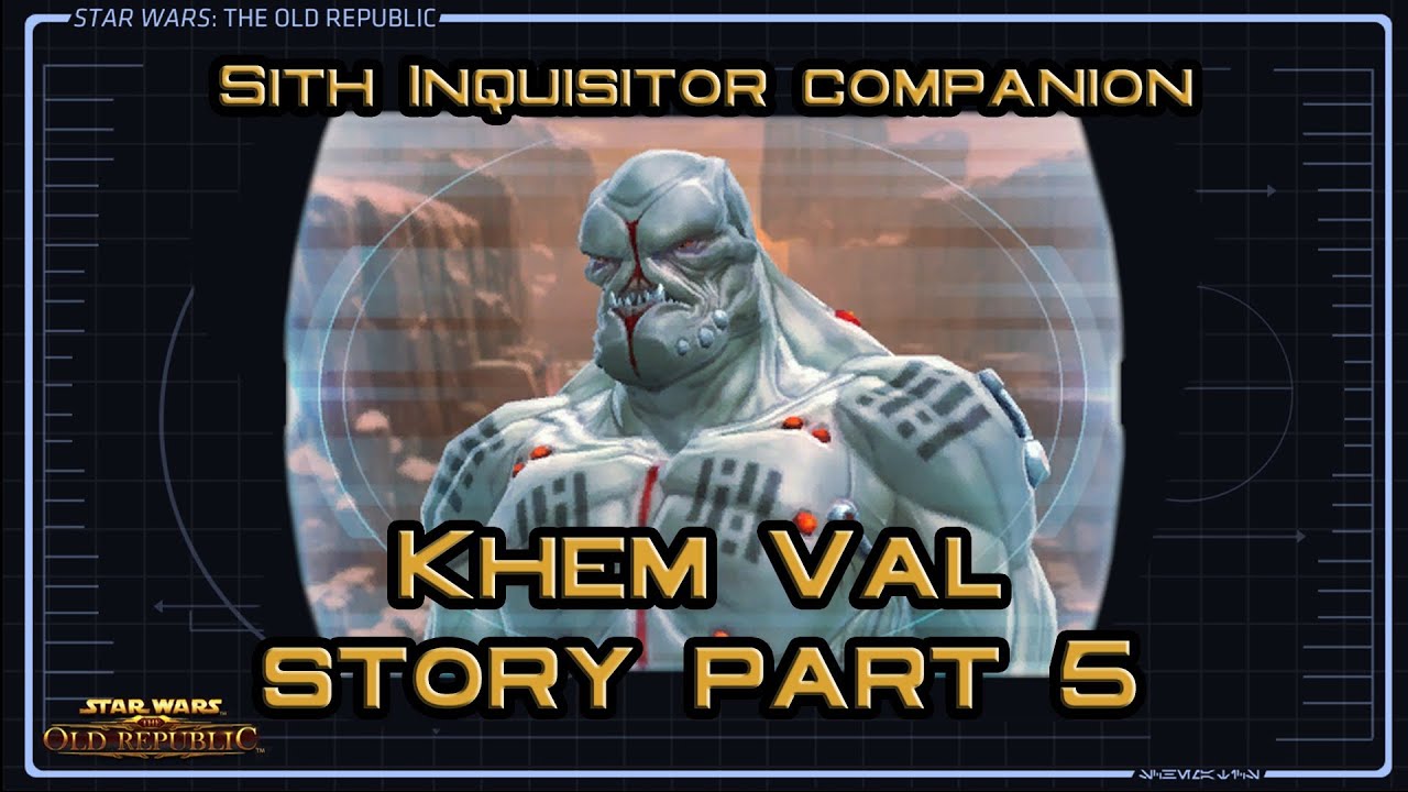 SWTOR Khem Val Story part 5: Misery