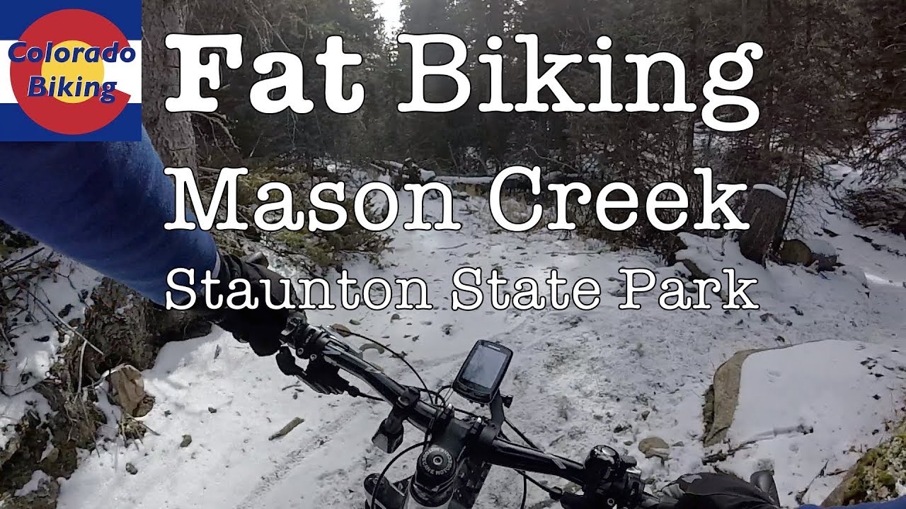 Fat Biking: Staunton State Park: Mason Creek Descent (Dec 16, 2017)