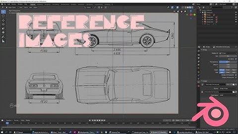 Modelling a Car in Blender | Part 1 | Reference Images