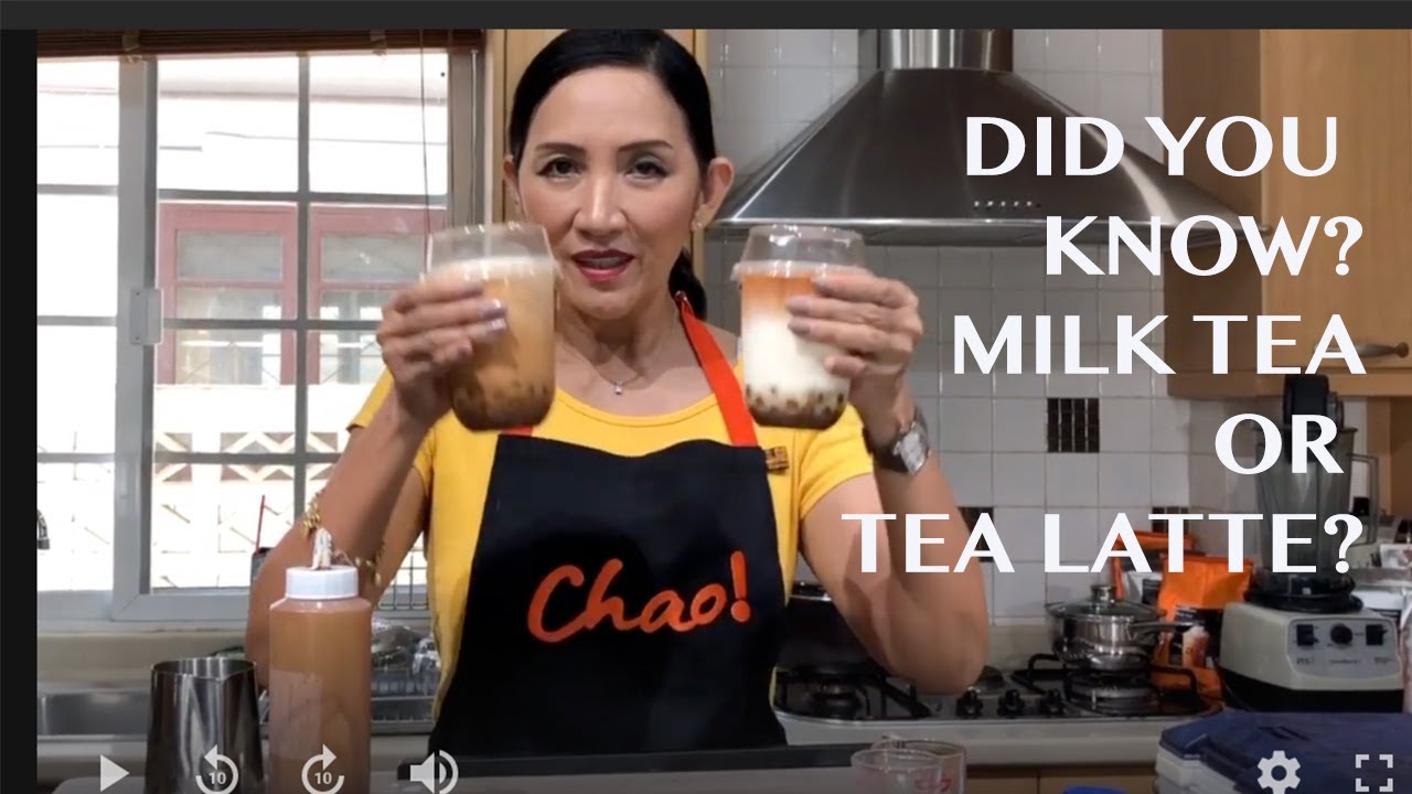 HOW TO MAKE CARAMEL MILK TEA AND CARAMEL TEA LATTE RECIPE FOR 16OZ