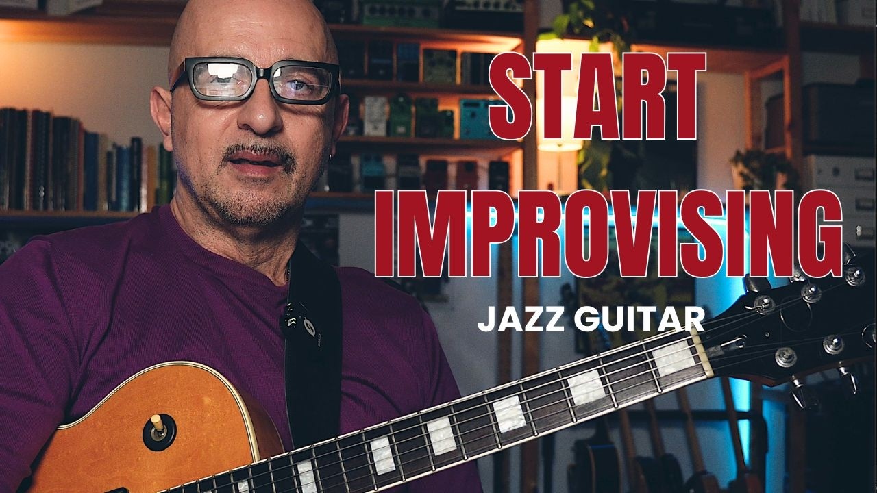 How to Start Jazz Guitar Improvisation Without Just Playing Scales