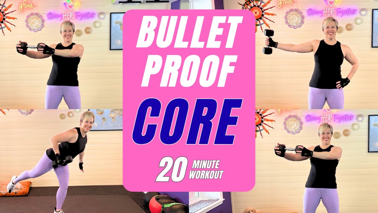💘 Core Control | 20-Min No-Repeat Anti-Rotation Core Workout - YouTube