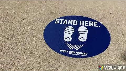 How to install Outdoor Concrete Graphics with an Application Roller