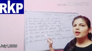 Grade- 7  Sub-English Topic- Discussion of Practice Assignment Video-2 by Ms. Vidhi