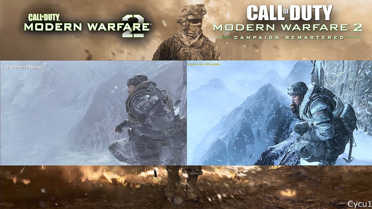 Modern Warfare 2 Remastered vs Original