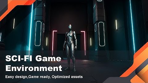 Sci-Fi Environment Design – Custom Assets + VR Demo Showcase
