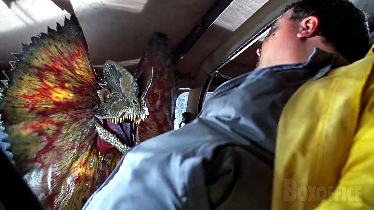 Dilofosauro VS Nerd | Jurassic Park | Clip in Italiano