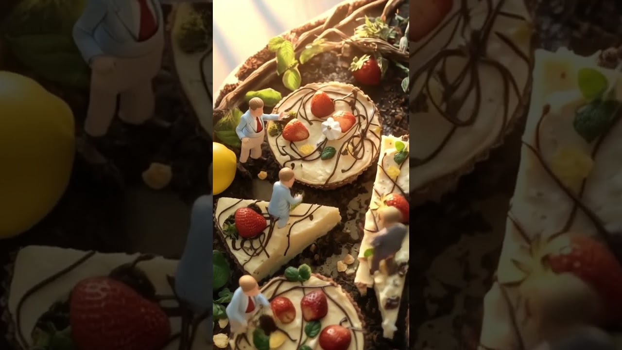 🎥 Mini Cheesecake Gardeners? 🍰🌱 