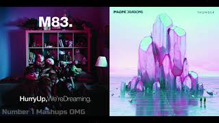 Midnight Thunder - M83 + Imagine Dragons (Mashup) Resimi