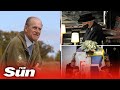 Queen bids farewell to her beloved husband as Prince Philip's life is remembered at funeral