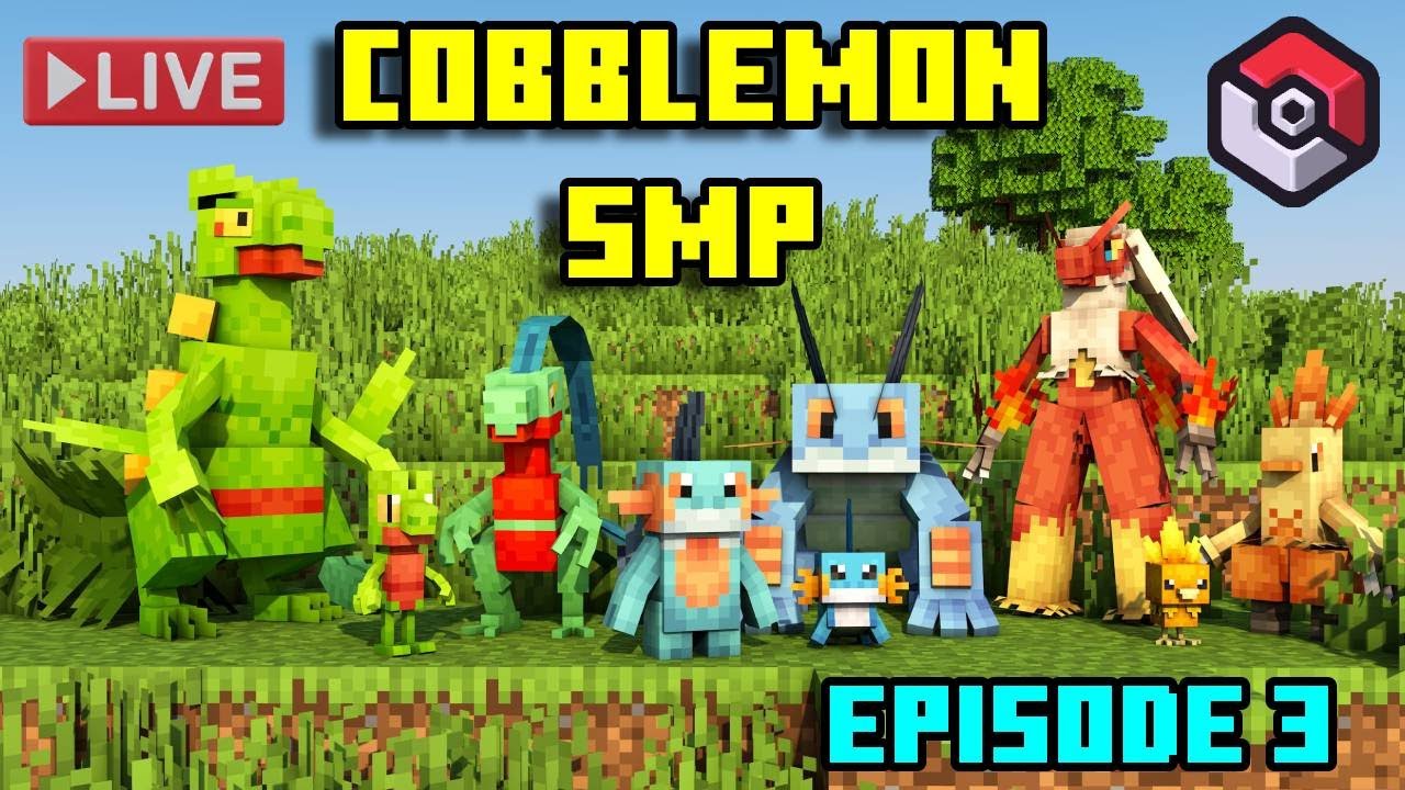 CONTINUING THE ADVENTURE | RIPPING PACKS LIVE | cobblemon live SMP ...