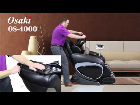 Making the Osaki OS-4000 Massage Chair STRONGER with the removal of the back pads