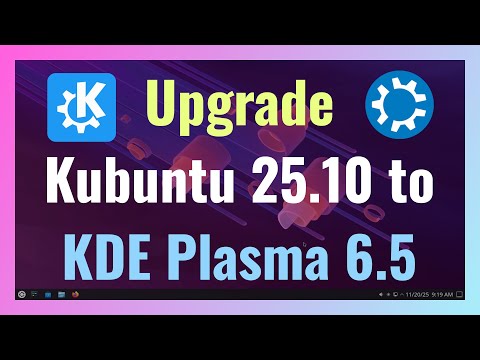 Upgrade Kubuntu 25 10 To KDE Plasma 6 5 Step By Step