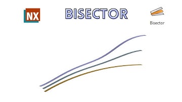 Bisector | How to use Bisector in NX | NX CAD |