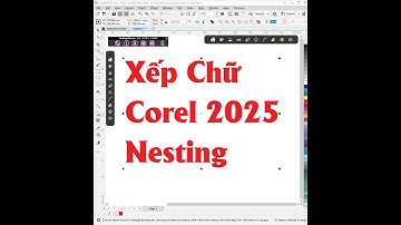 Xếp Chữ - Rải Led CorelDRAW 2025 - CorelDRAW Macros - Plugins - Addons