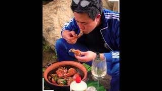 Lonely Man Cooking And Eating Delicious Food - Funny Retro Chinese Cooking Ep 01