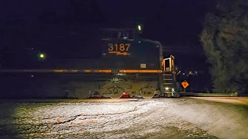 67!!! CSX coal train charges through Mount Airy, Maryland