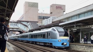 E653系K71編成回送 福島駅発車
