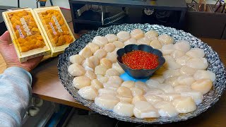 【米一升で食べる】北海道の魚介ライブ‼️【大胃王】【ふるさと納税】
