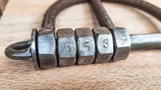 03 DIY Unique door latch | Best Homemade Gate Lock Ideas