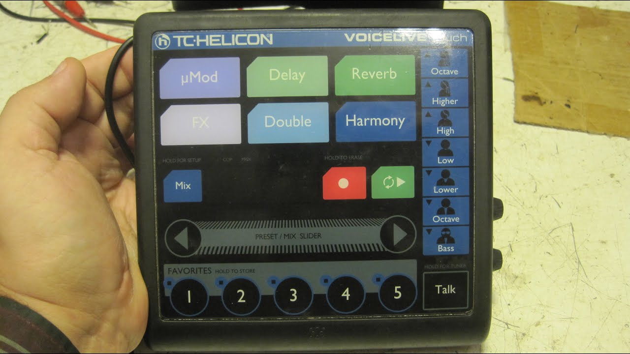 【11272】 TC-HELICON VOICELIVE TOUCH Open Box TC Helicon VoiceLive Touch 2 Vocal Effects Processor