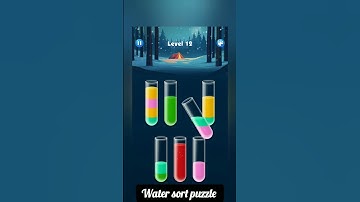 Water sort puzzle 🎮 vol 11 #shorts #gaming #watersortpuzzle #puzzle