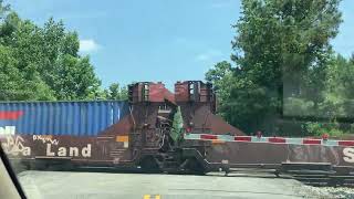 CSX I038 Double Stack Train NB